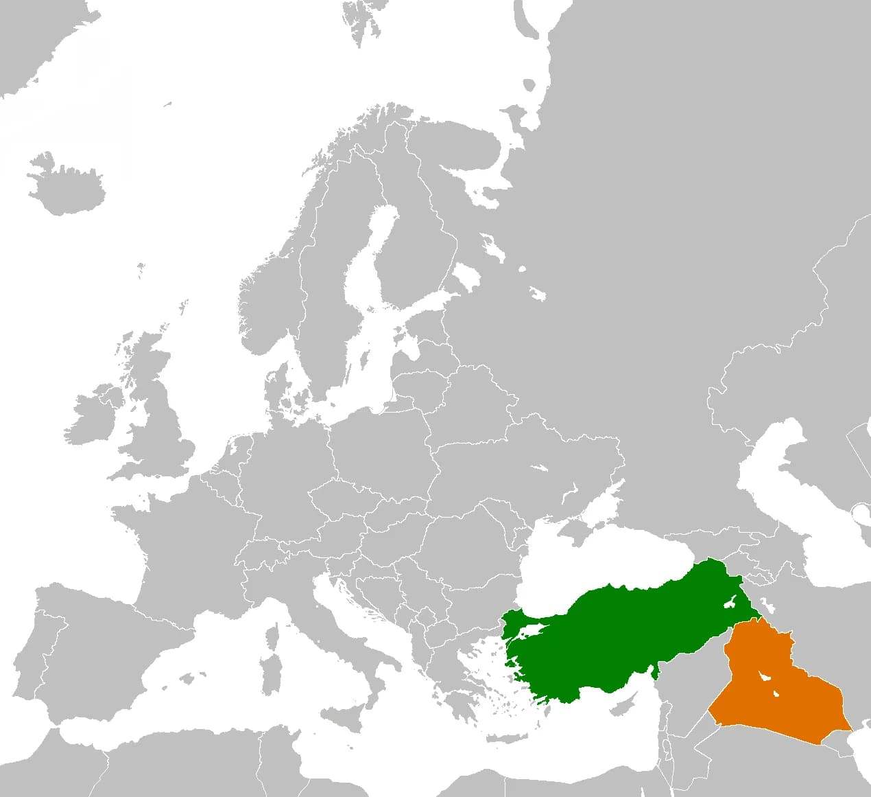 Irak-Türkiye Sınırı