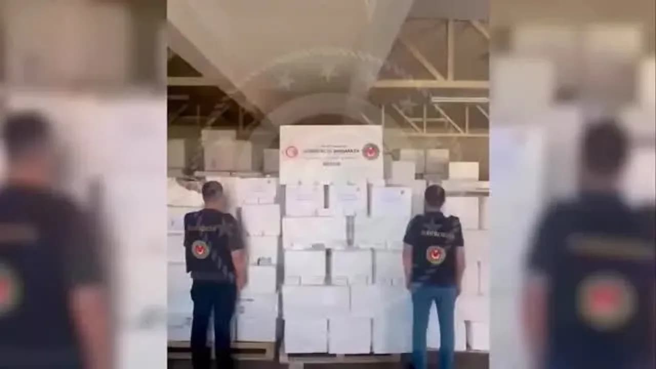 Gümrük Muhafaza Ekiplerinden Mersin ve Ağrı'da Operasyon