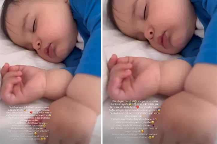 "YARIN YENİ EVİMİZDE UYANACAĞIZ..." Işık, son olarak yoğun taşınma süreçlerinden dolayı oğlu Pamir ile ilgilenemediği anları paylaştı. Işık, Instagram hikayesinde yaptığı paylaşıma, "Dün akşam eve geldiğimde Pamir resmen üstümde uyudu. Göğsüme soktu kafasını elleri sıkı sıkı tuttu beni... Kaç gündür seninle doğru düzgün ilgilenemedim canım yavrum. Seni o kadar çok seviyorum ki her şeyi senin için yapıyorum. Huzurla, mutlulukla büyüteceğim seni... Yarın yeni evimizde uyuyacağız. Bugün sen de benimle geliyorsun. Bir şekilde sen etrafta gezerken annen evi toparlayacak. Gün içinde senden ayrı kalmak beni çok yıpratıyor. Yamacımda kal sen" notunu düşmüştü.