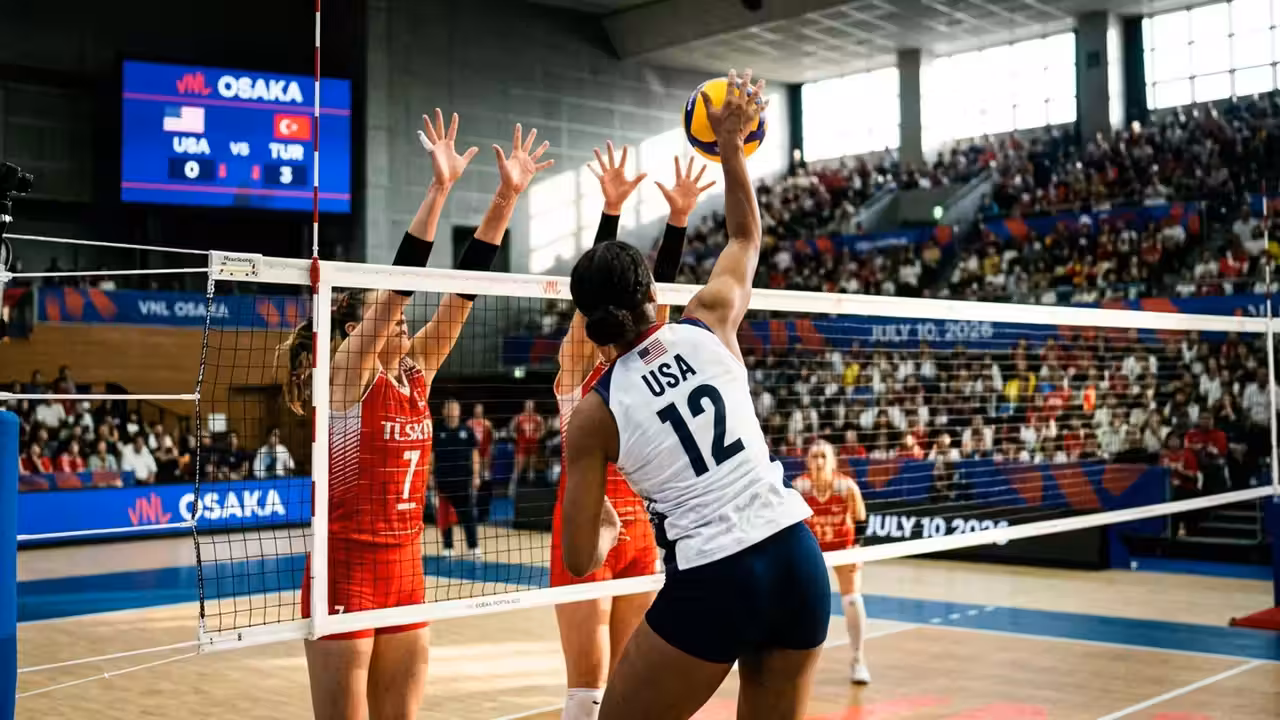 ABD Türkiye Voleybol Maçı 10 Temmuz 2026'da Osaka'da Yapılacak