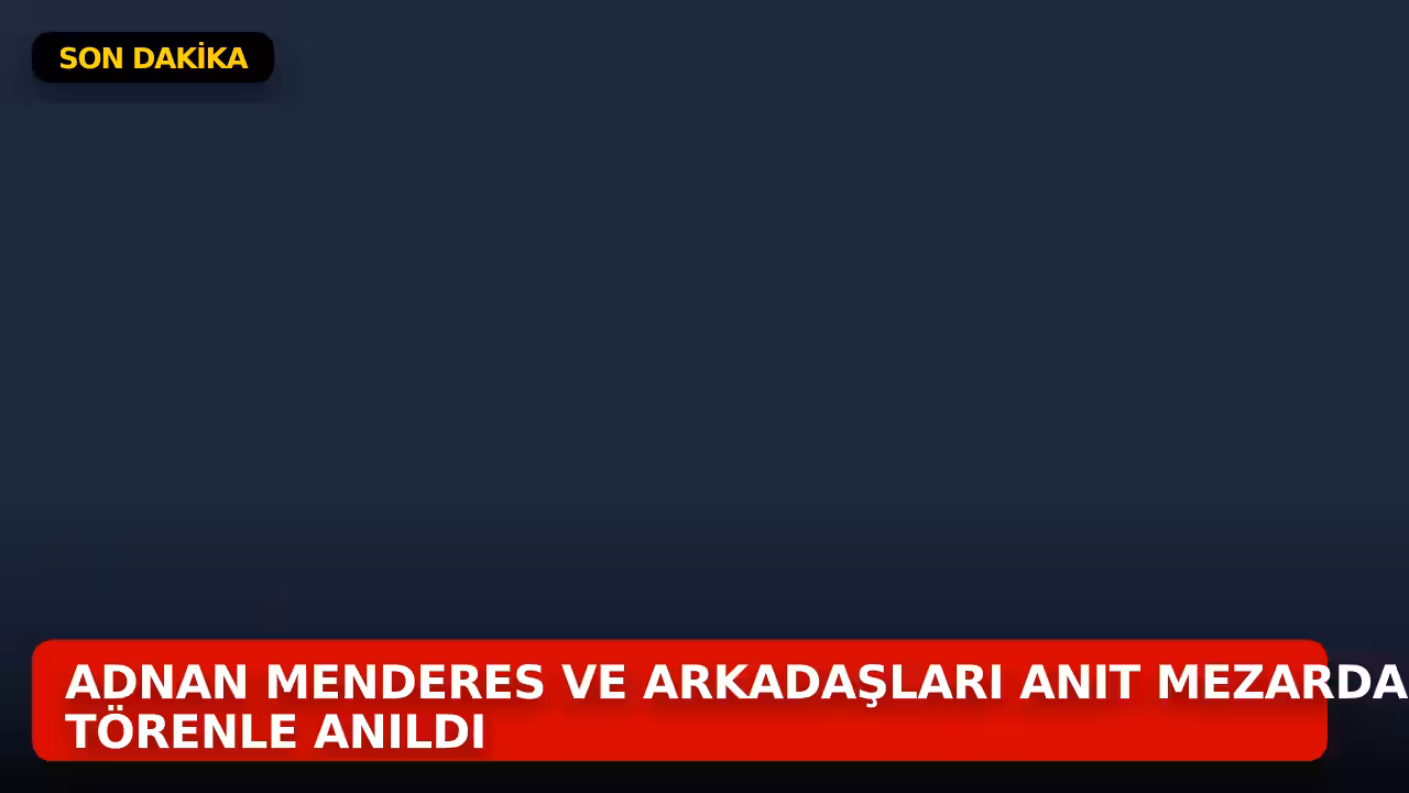 Adnan Menderes konulu haberin kapak görseli