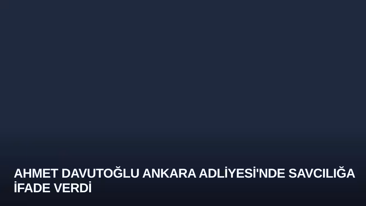 Ahmet Davutoğlu konulu haberin kapak görseli