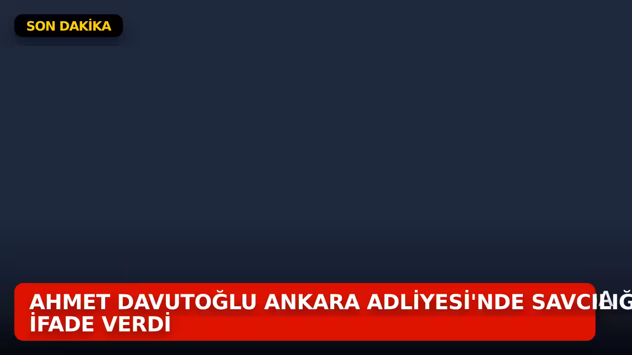 Ahmet Davutoğlu konulu haberin kapak görseli