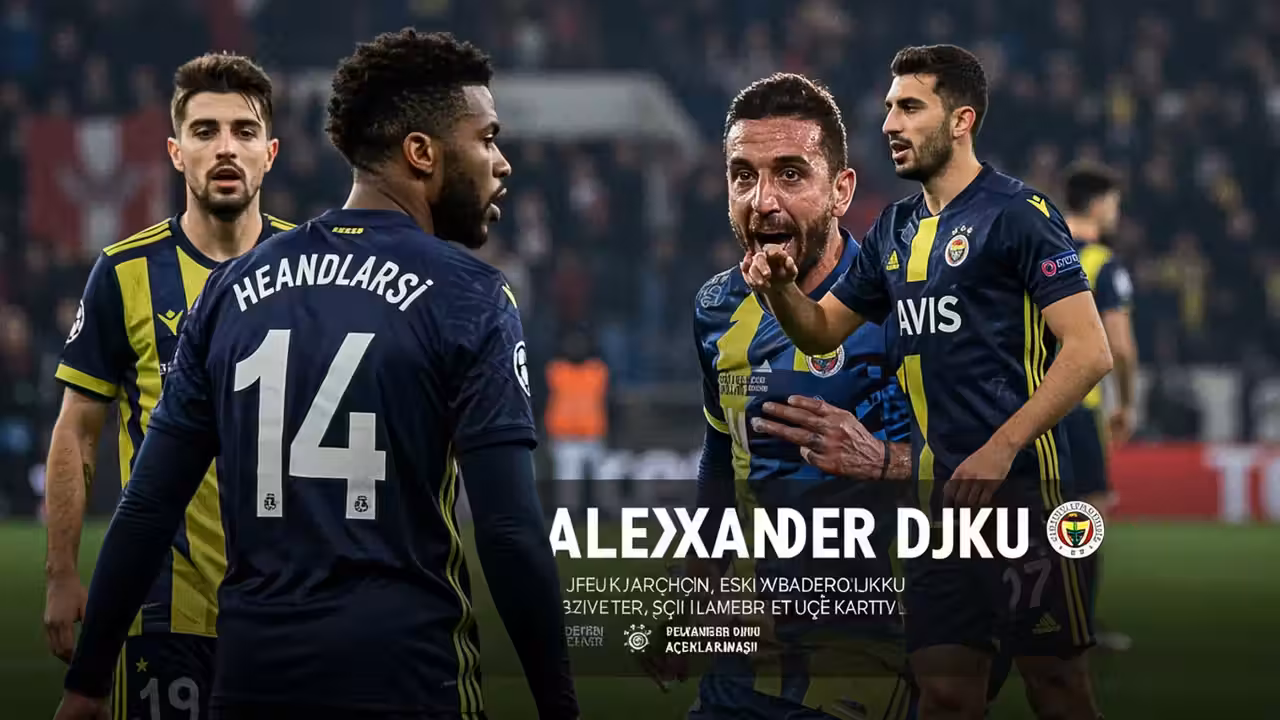 Alexander Djiku'dan Fenerbahçe ve İsmail Kartal Açıklaması
