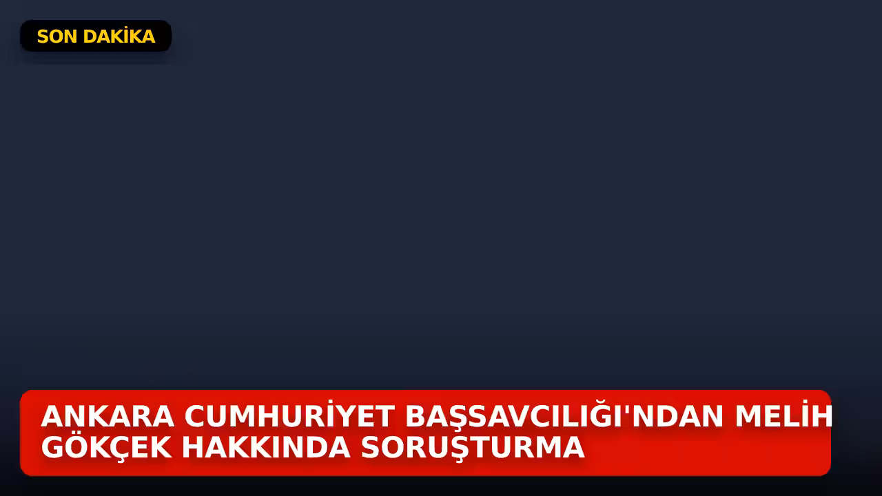 Melih Gökçek konulu haberin kapak görseli
