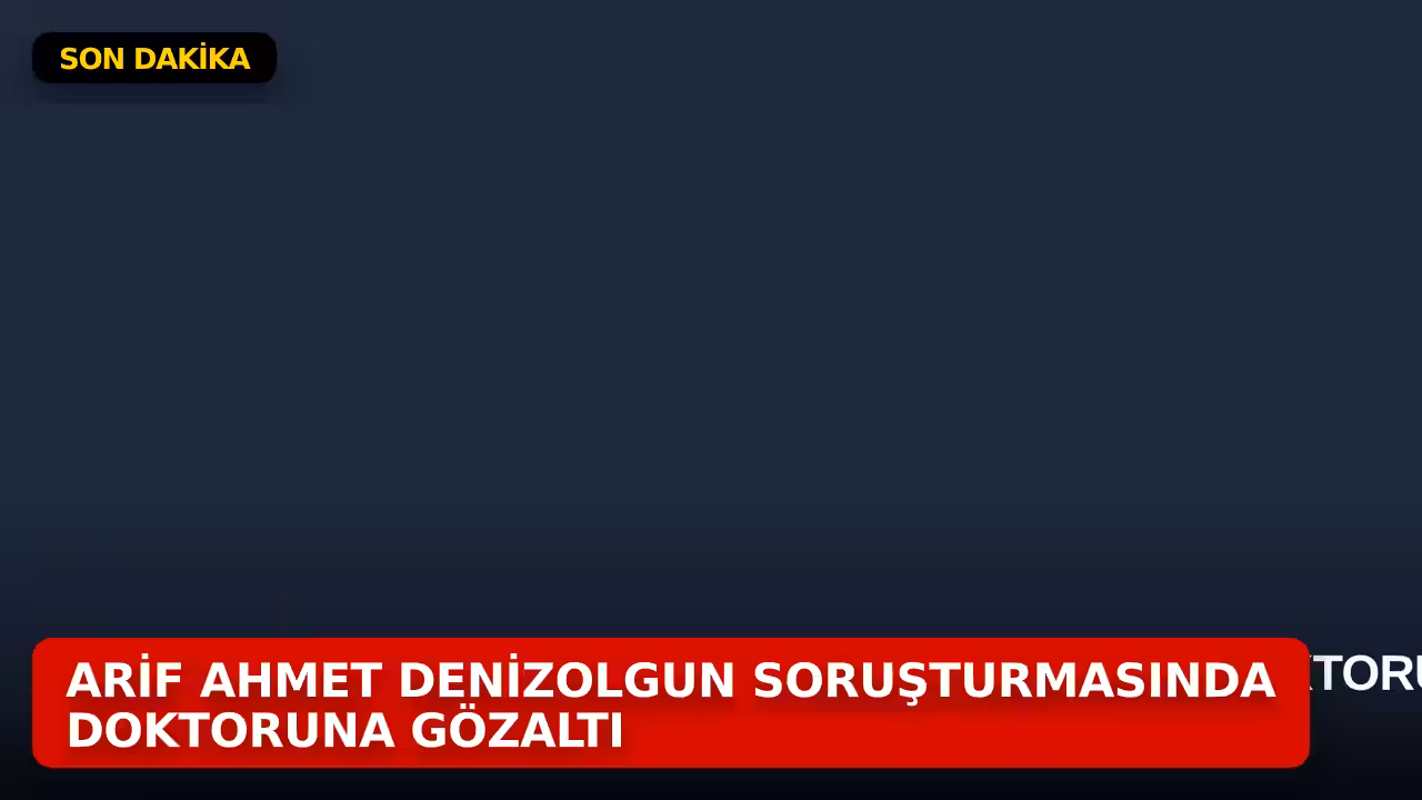 Arif Ahmet Denizolgun konulu haberin kapak görseli