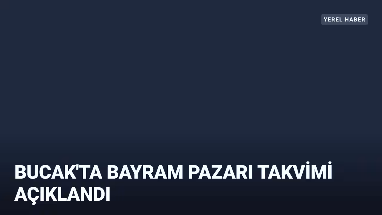 bucak belediyesi konulu haberin kapak görseli