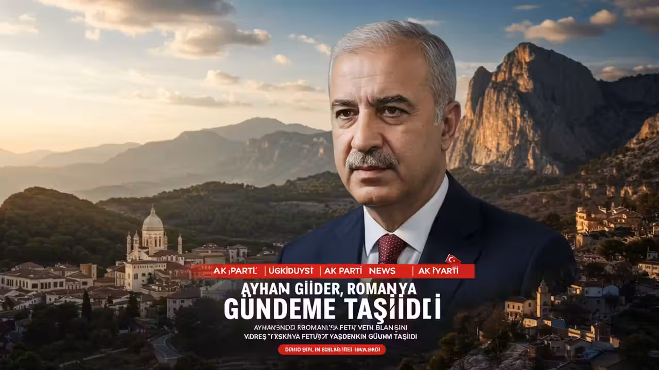 Ayhan Gider Romanya'da FETÖ Yapılanmasını Gündeme Taşıdı