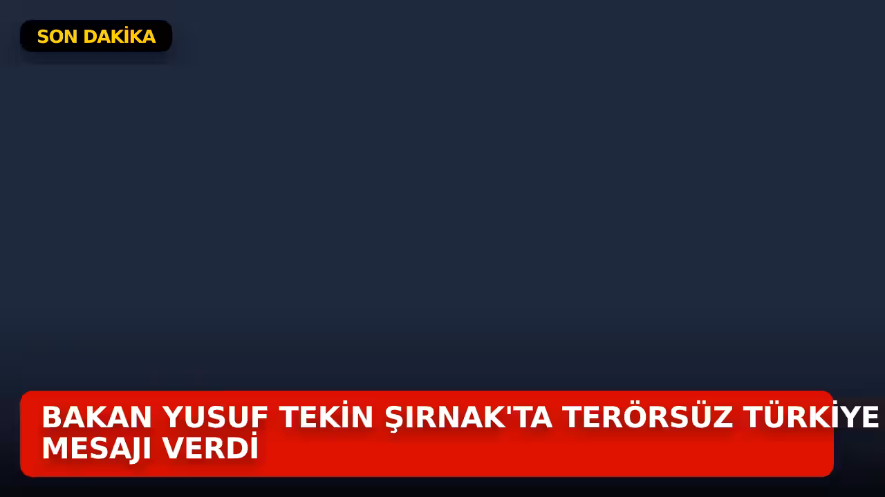 Yusuf Tekin konulu haberin kapak görseli