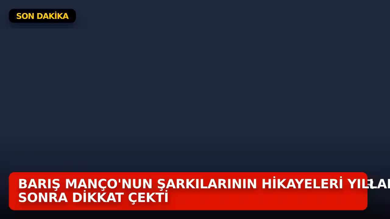 Barış Manço konulu haberin kapak görseli