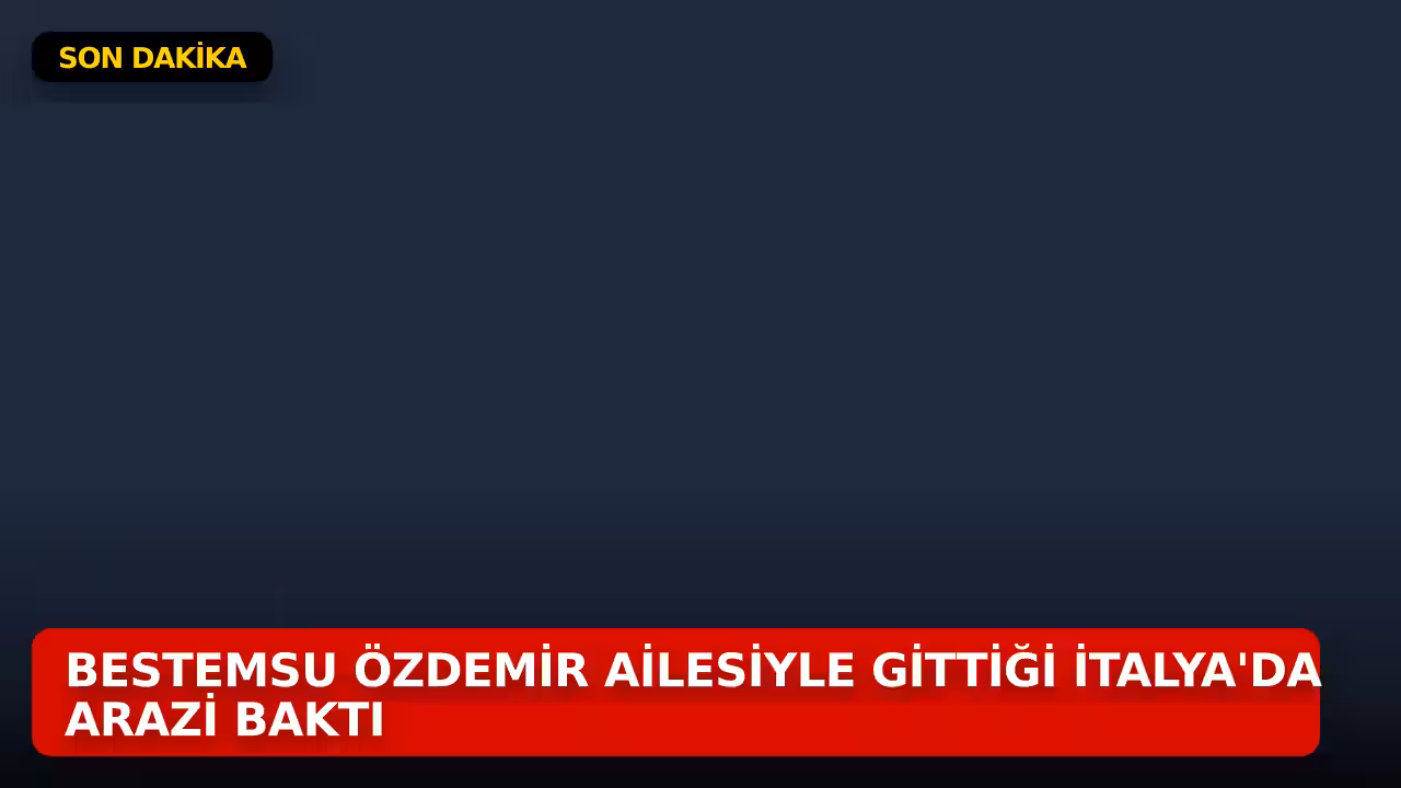 Bestemsu Özdemir konulu haberin kapak görseli