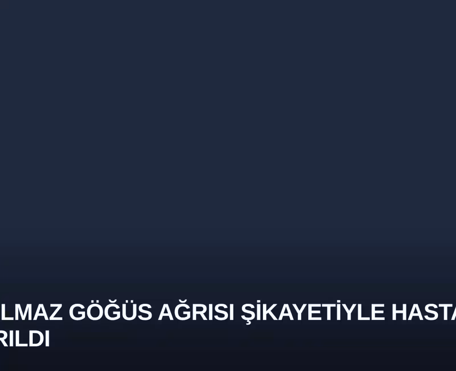 Cem Yılmaz Göğüs Ağrısı Şikayetiyle Hastaneye Kaldırıldı