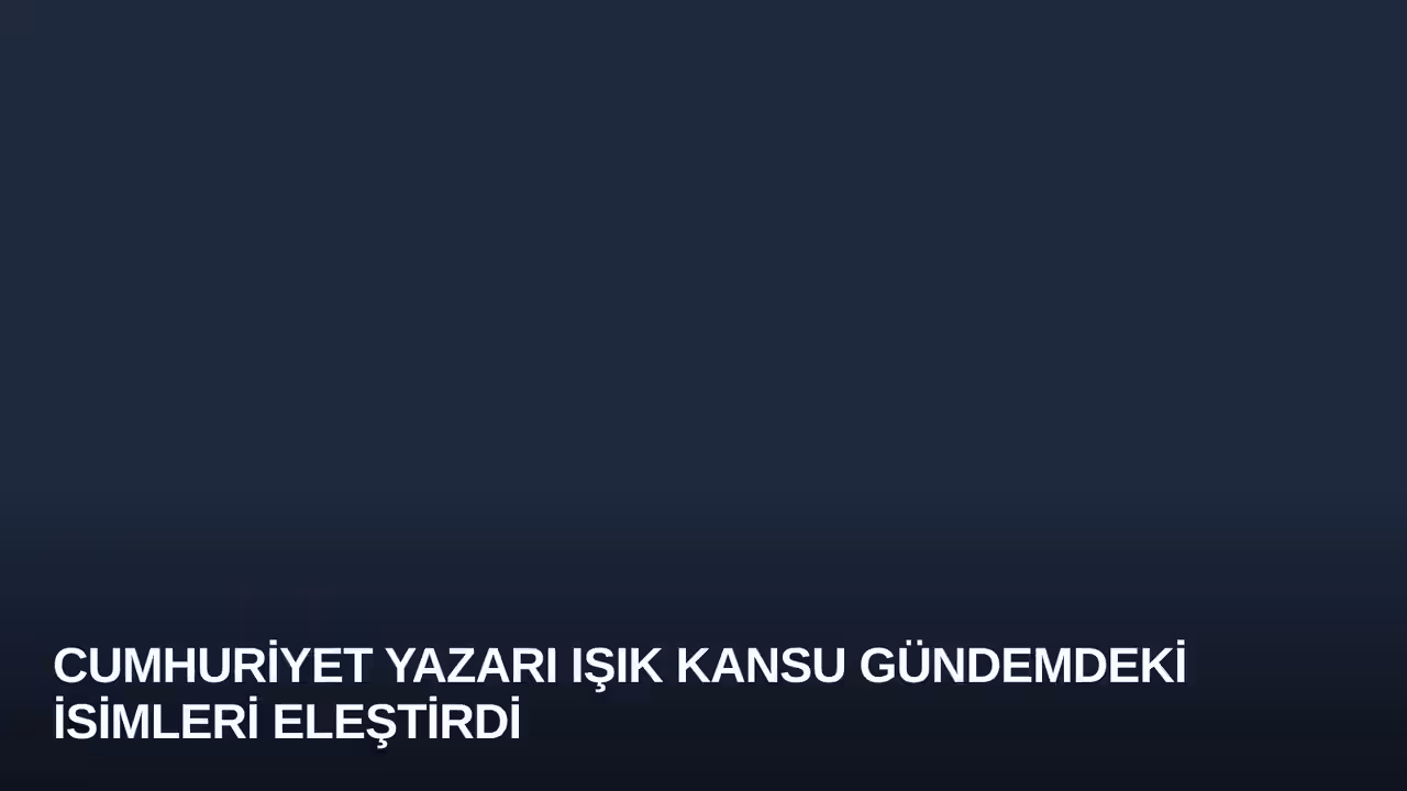 siyaset konulu haberin kapak görseli