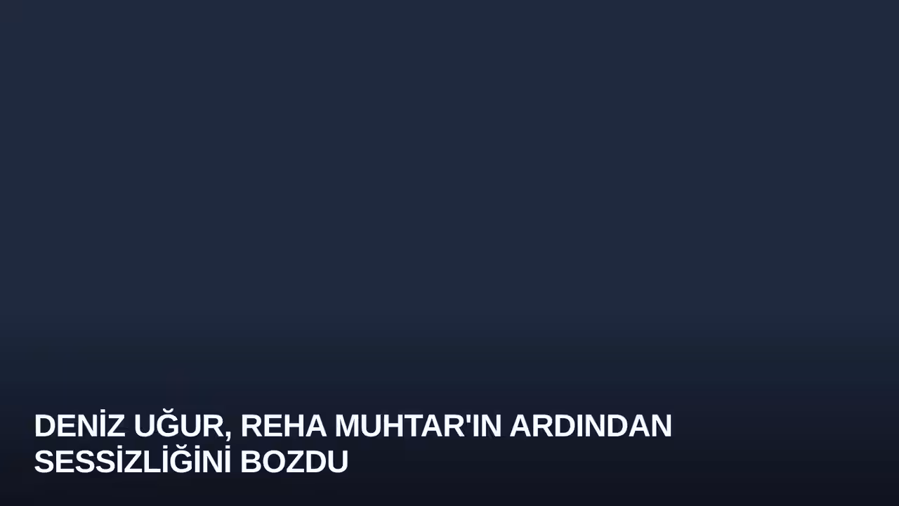 Deniz Uğur konulu haberin kapak görseli
