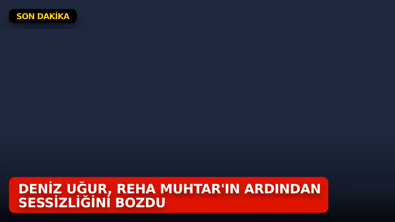 Deniz Uğur konulu haberin kapak görseli