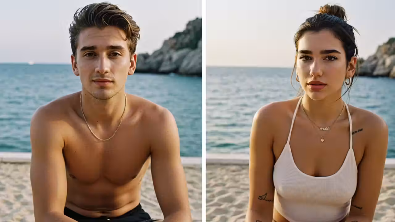 Dua Lipa ve Callum Turner Balayı Pozlarını Paylaştı