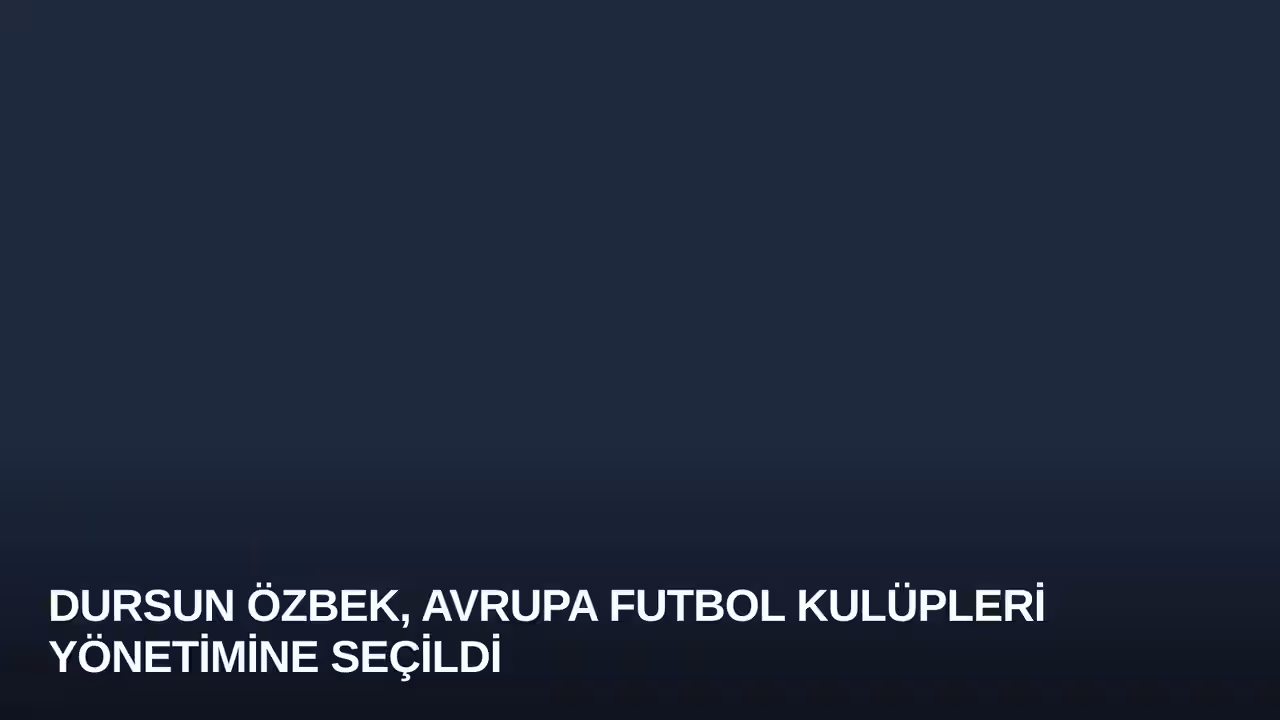 Dursun Özbek konulu haberin kapak görseli