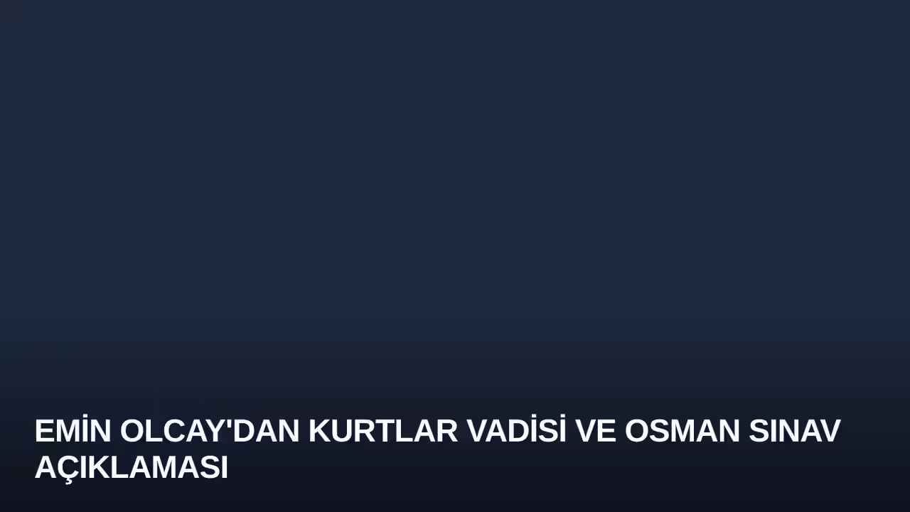 Osman Sınav konulu haberin kapak görseli