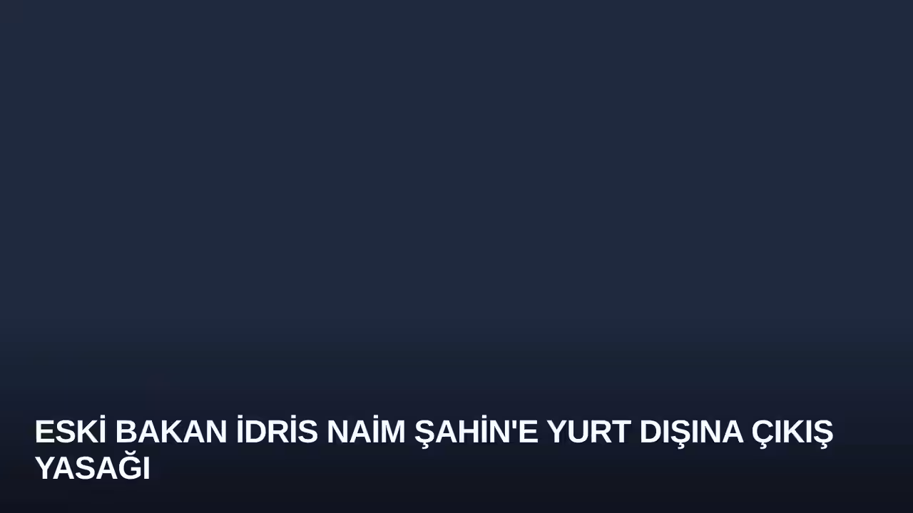 İdris Naim Şahin konulu haberin kapak görseli