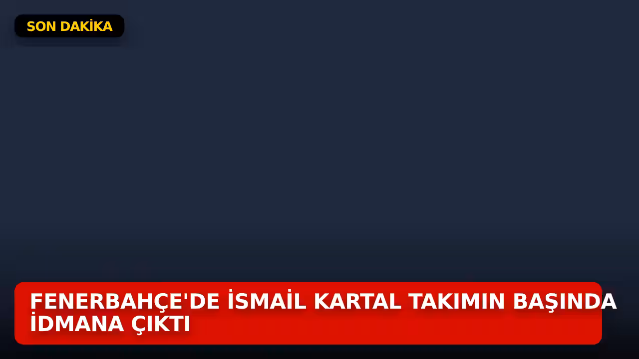 İsmail Kartal konulu haberin kapak görseli
