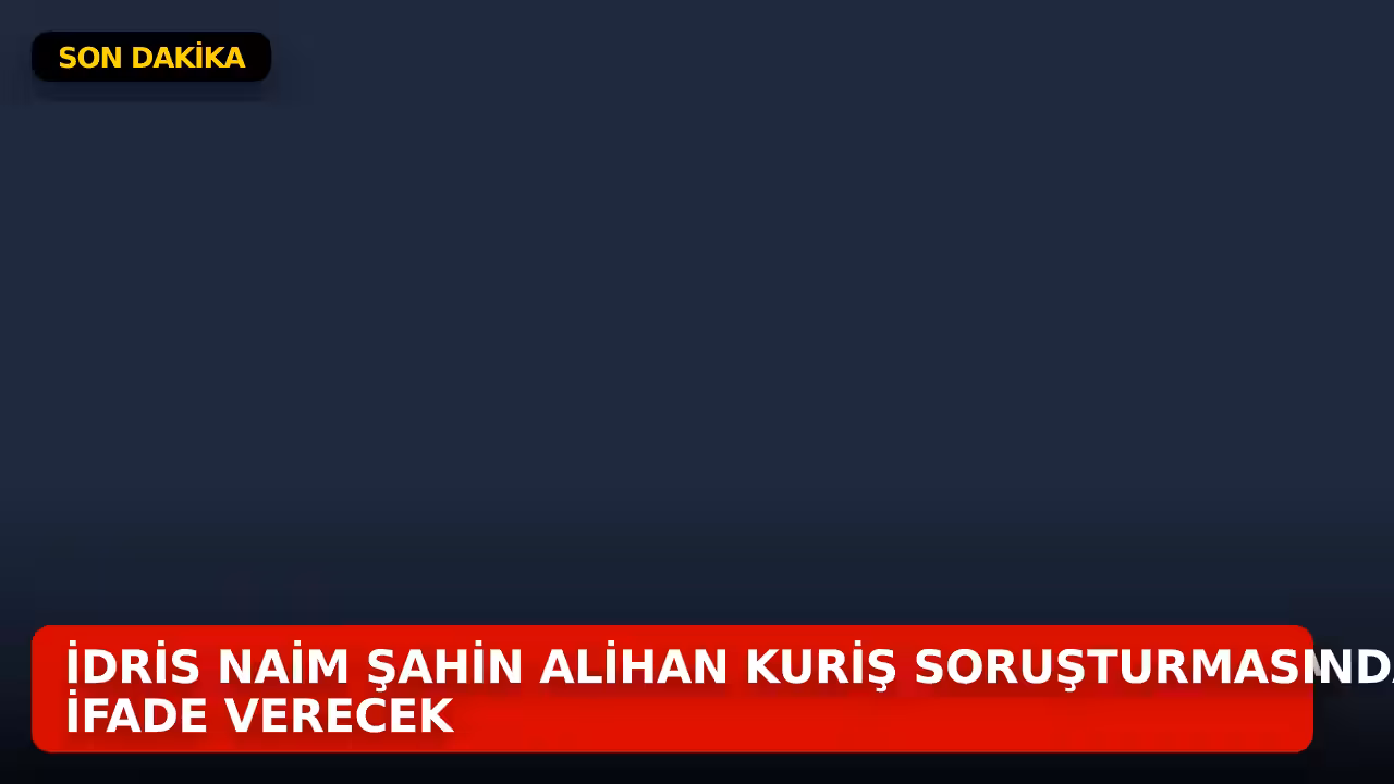 İdris Naim Şahin konulu haberin kapak görseli