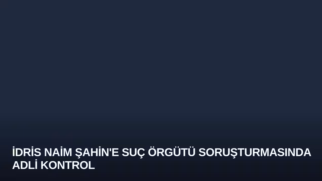 İdris Naim Şahin konulu haberin kapak görseli