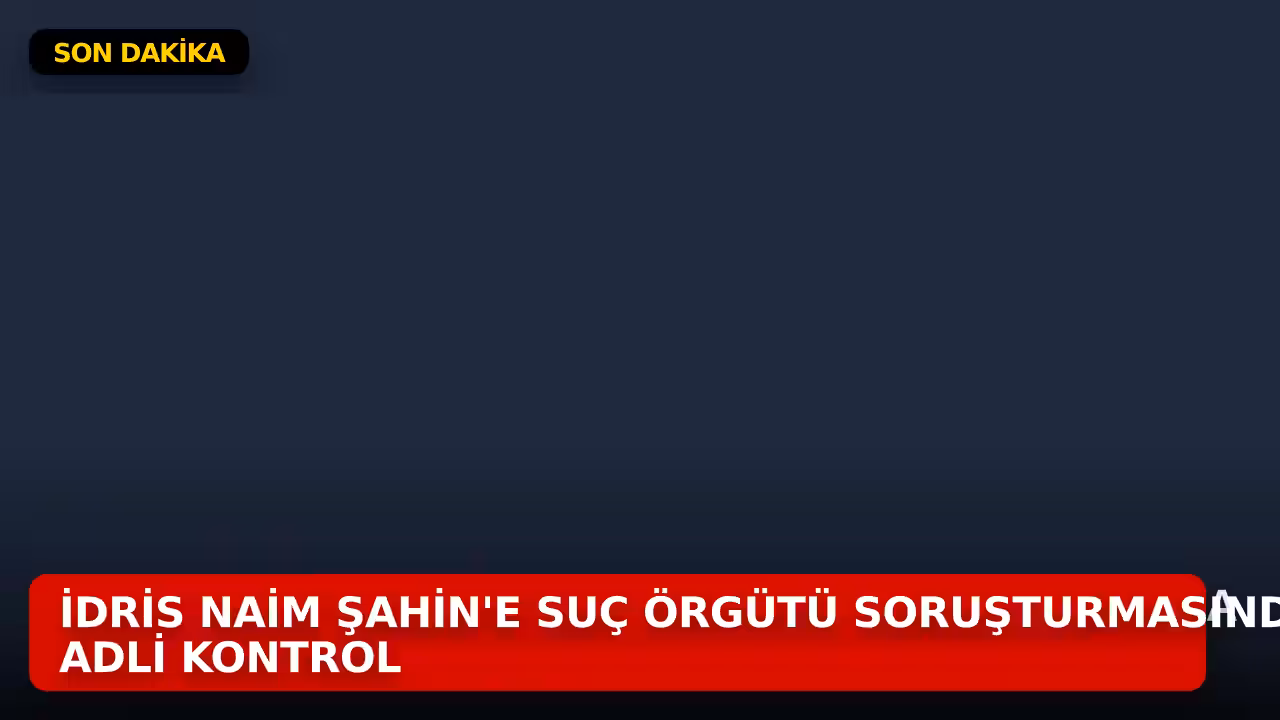 İdris Naim Şahin konulu haberin kapak görseli