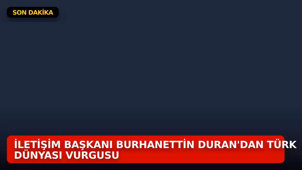 Burhanettin Duran konulu haberin kapak görseli
