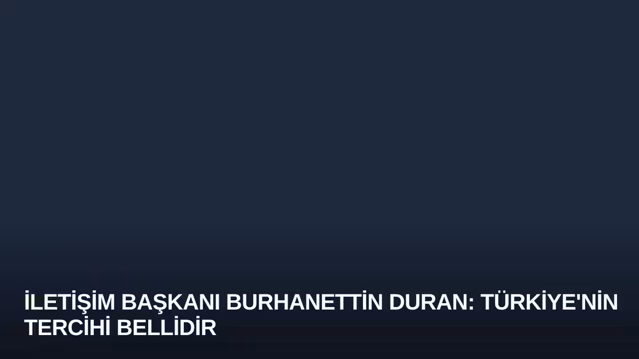Burhanettin Duran konulu haberin kapak görseli