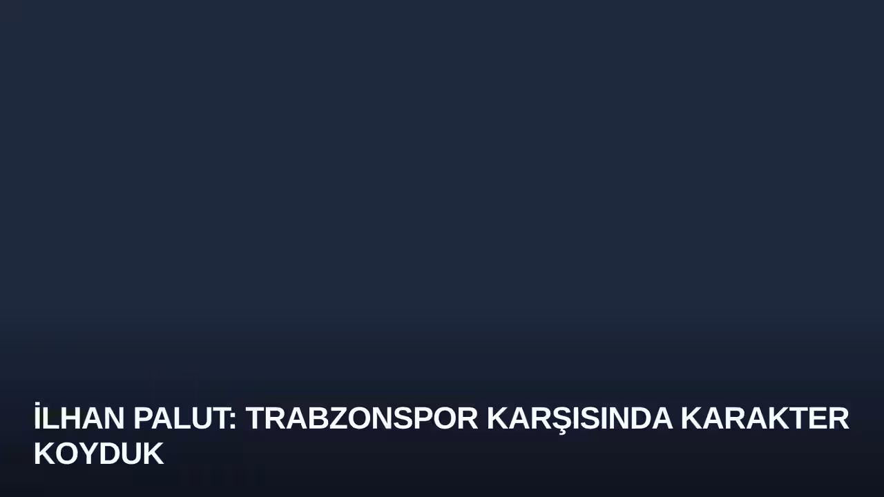 İlhan Palut konulu haberin kapak görseli