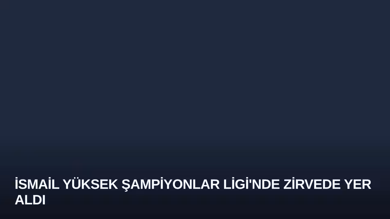 İsmail Yüksek konulu haberin kapak görseli