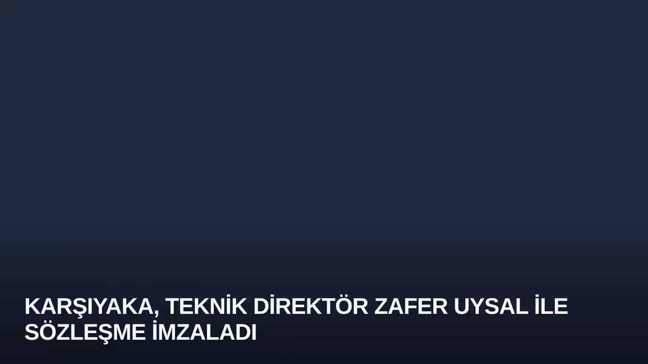 Karşıyaka, Teknik Direktör Zafer Uysal ile Sözleşme İmzaladı