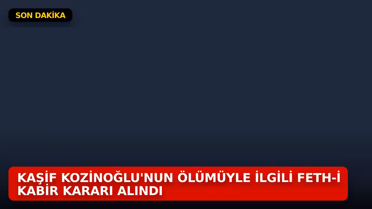 Kaşif Kozinoğlu konulu haberin kapak görseli