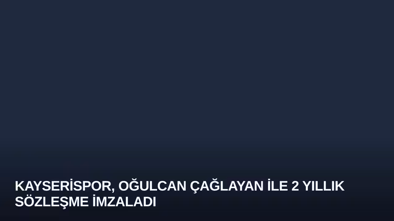 Oğulcan Çağlayan konulu haberin kapak görseli
