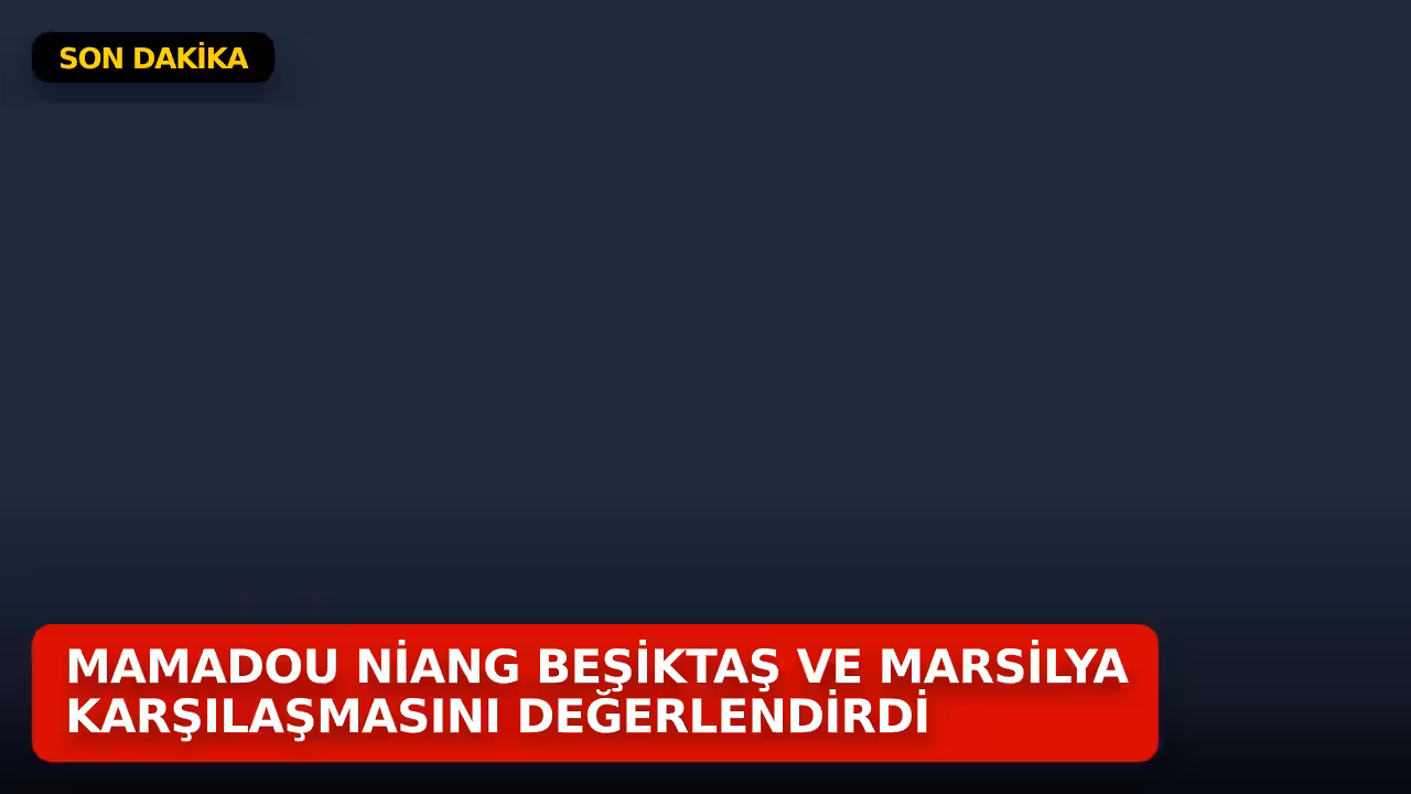 Mamadou Niang konulu haberin kapak görseli