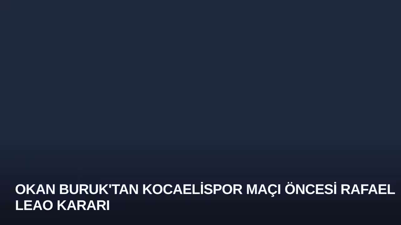 Okan Buruk konulu haberin kapak görseli