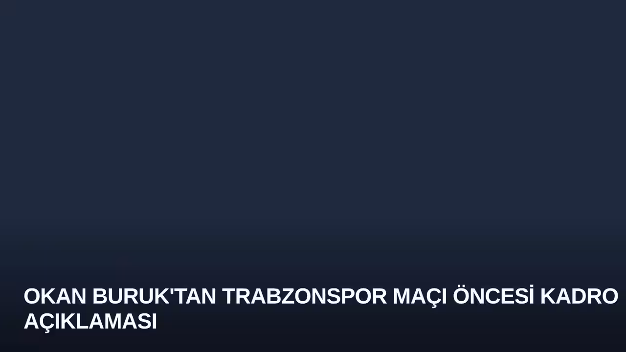 Okan Buruk konulu haberin kapak görseli
