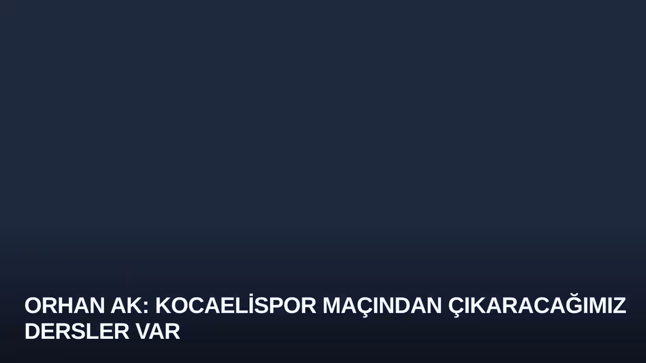 Orhan Ak konulu haberin kapak görseli
