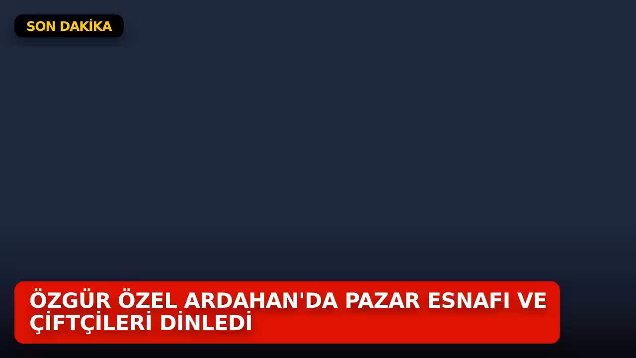 Özgür Özel konulu haberin kapak görseli