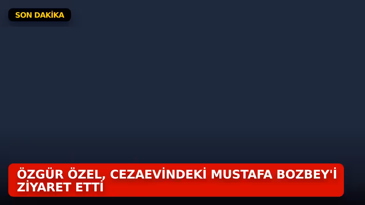 Özgür Özel konulu haberin kapak görseli