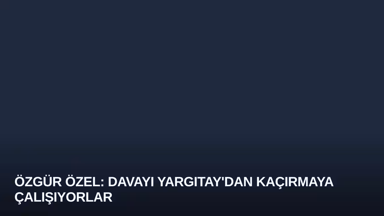 Özgür Özel konulu haberin kapak görseli