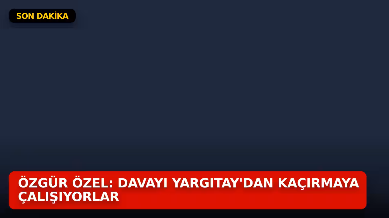 Özgür Özel konulu haberin kapak görseli
