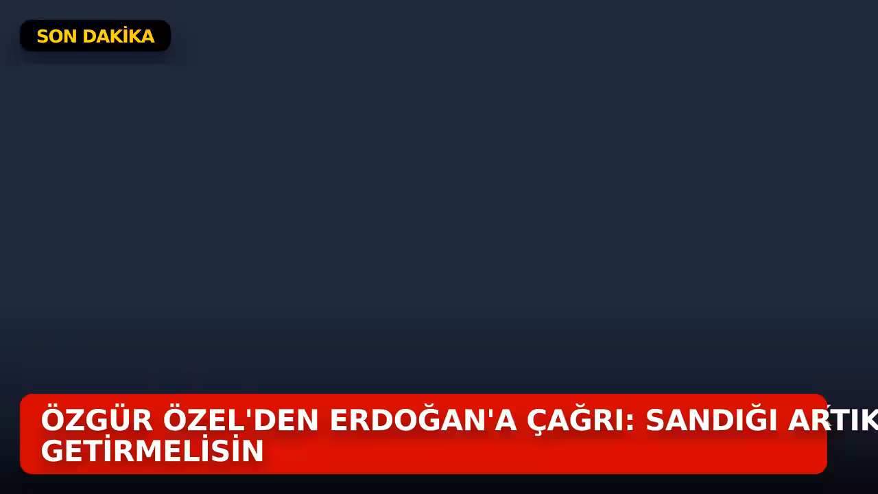 Özgür Özel konulu haberin kapak görseli