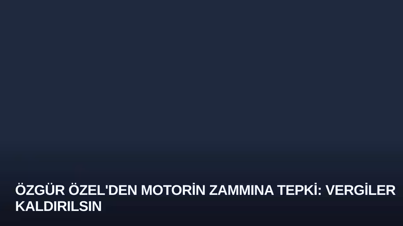 Özgür Özel konulu haberin kapak görseli