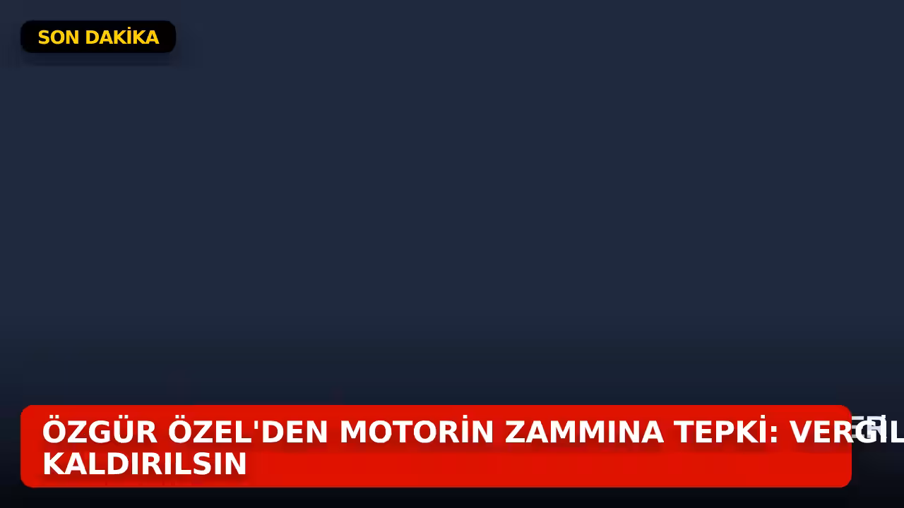 Özgür Özel konulu haberin kapak görseli
