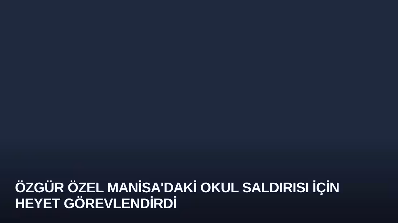 Özgür Özel konulu haberin kapak görseli
