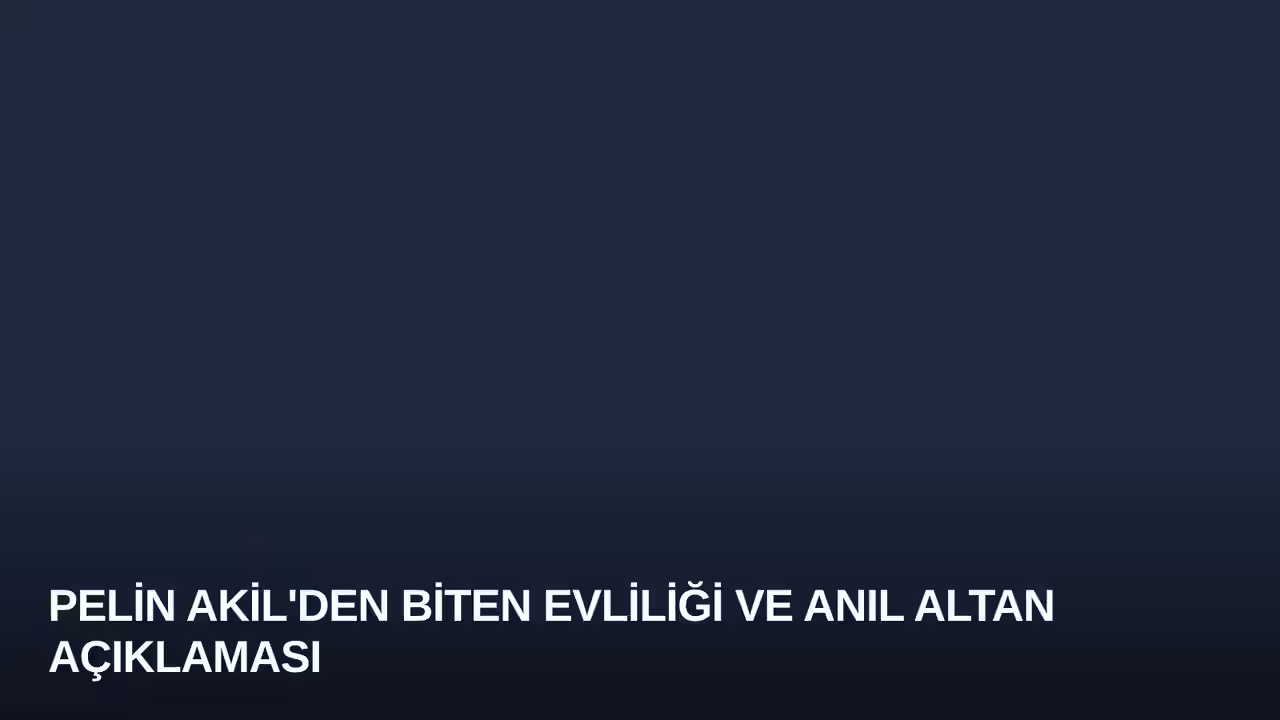 Pelin Akil konulu haberin kapak görseli
