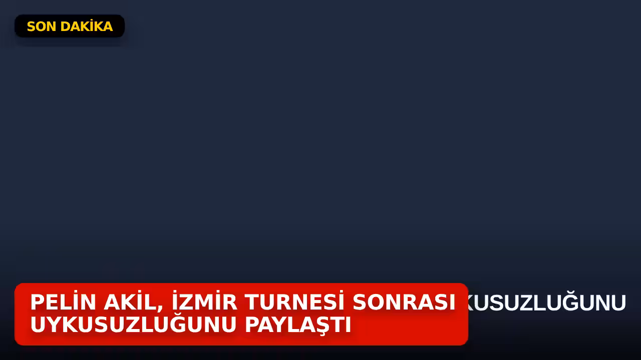 Pelin Akil konulu haberin kapak görseli