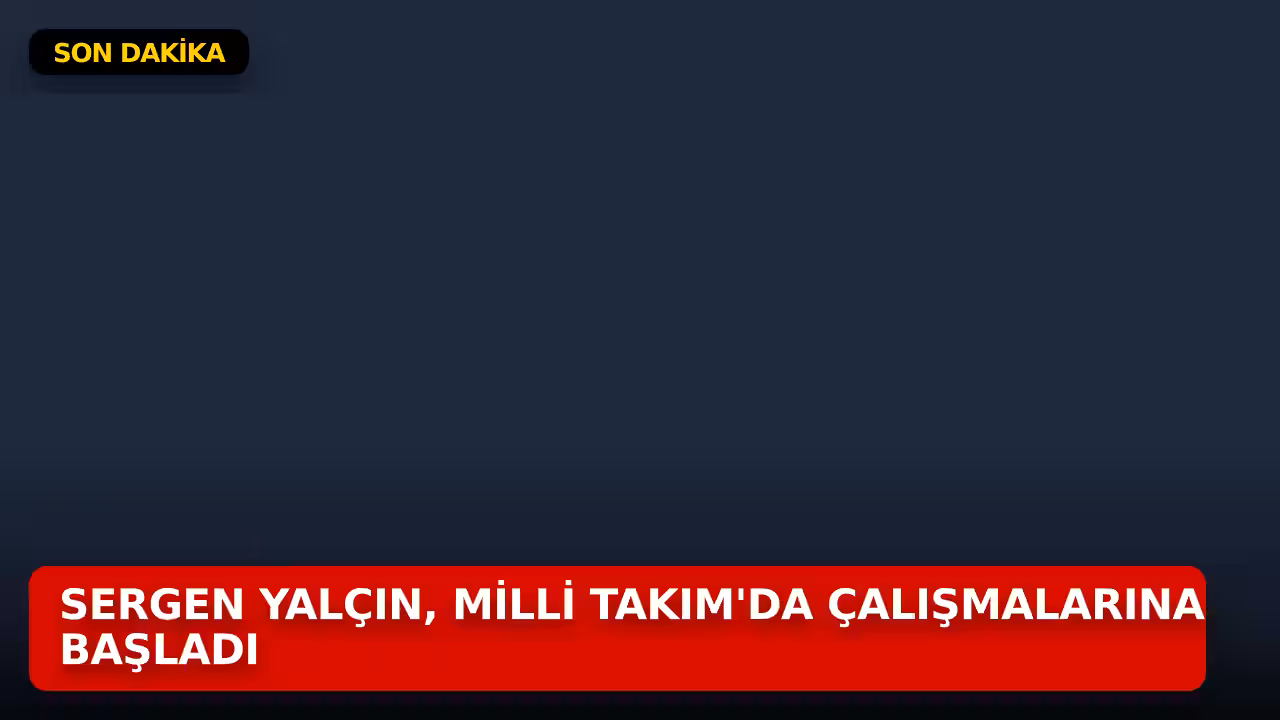 Sergen Yalçın konulu haberin kapak görseli