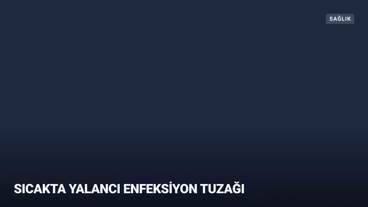 Sağlık konulu haberin kapak görseli